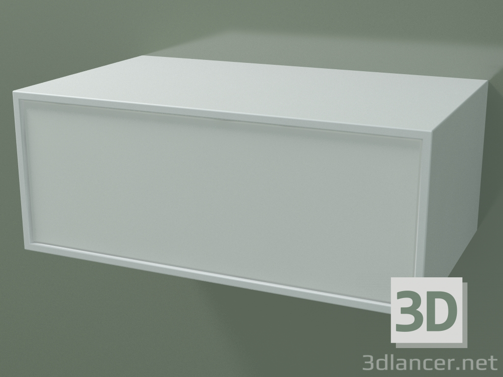 3d model Caja (8AUBAA01, Glacier White C01, HPL P01, L 60, P 36, H 24 cm) - vista previa