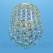 3d model A small lamp decorated with transparent glass beads - preview