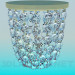 3d model A small lamp decorated with transparent glass beads - preview