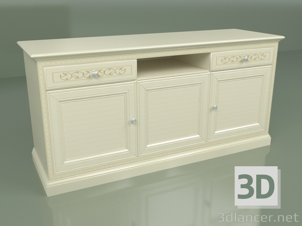 modèle 3D Armoire 3 portes VN 235 - preview