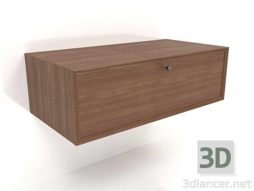 modèle 3D Armoire murale TM 14 (800x400x250, bois brun clair) - preview