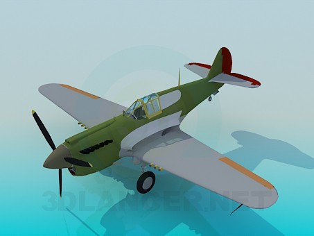 3d model Avión ligero - vista previa