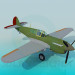 3d model Avión ligero - vista previa