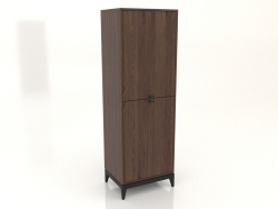 Cabinet 1 600x450x1800 mm (dark walnut)