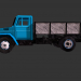 modèle 3D de camion moderne low poly acheter - rendu