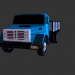 3d Modern low poly truck model buy - render