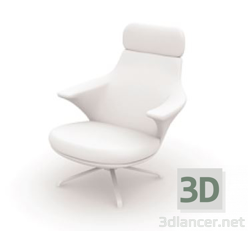 3D Modell Sessel - Vorschau