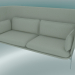 3D Modell Sofa Sofa (LN7, 90 x 232 H 115 cm, Beine verchromt, Sunniva 2 811) - Vorschau