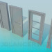 Modelo 3d Portas com design diferente - preview