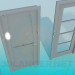 Modelo 3d Portas com design diferente - preview