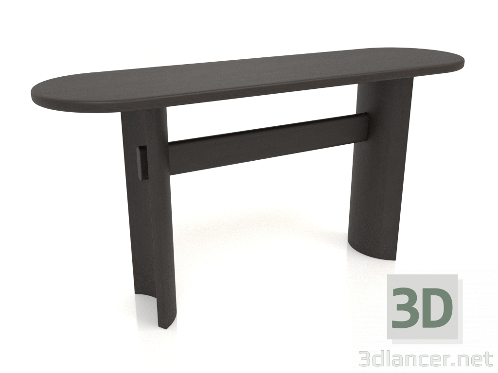 3d model Consola KT 04 (1400x400x700, marrón madera) - vista previa