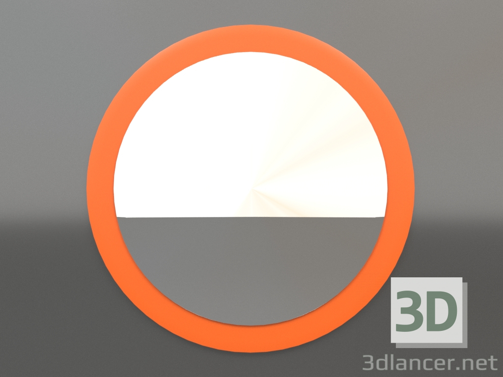 3d model Mirror ZL 25 (D=900, luminous bright orange) - preview