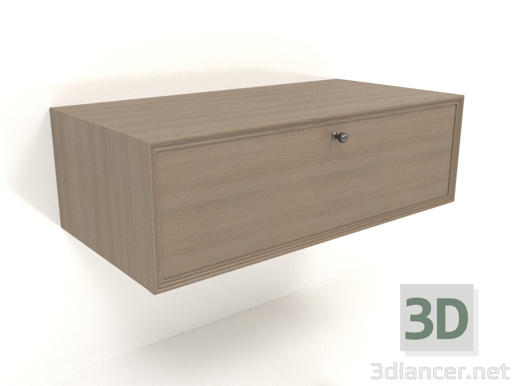 3d модель Тумба навесная TM 14 (800x400x250, wood grey) – превью