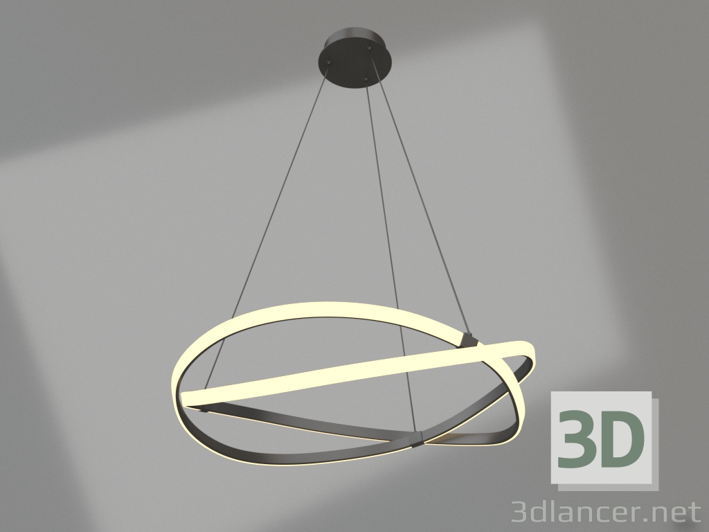 3d model Hanging chandelier (5811) - preview