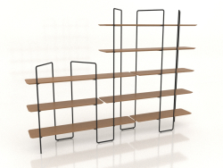 Modulares Rack (Zusammensetzung 18 (11+02+U))