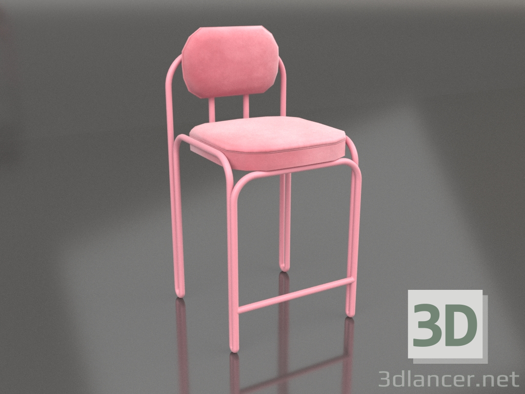 Modelo 3d Banqueta semi-bar Tyanuchka (goma de mascar) - preview