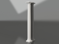 Columna de yeso KK 004 (D=200-240mm, H=2800mm)