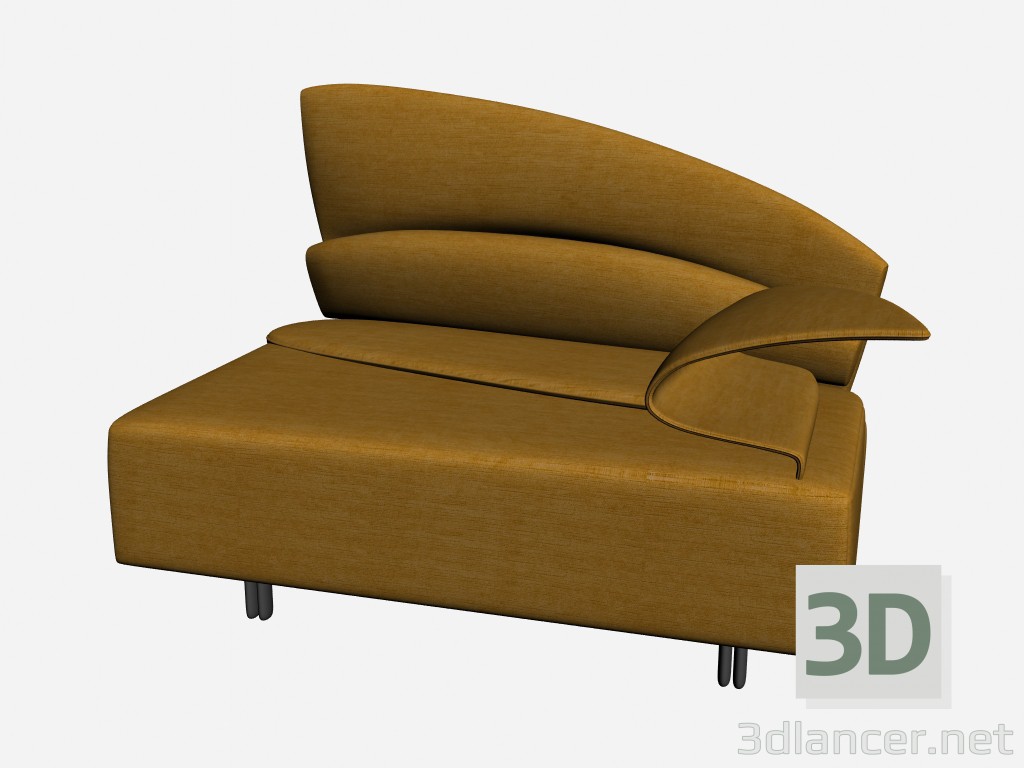 Modelo 3d Poltrona Multiroy 2 - preview