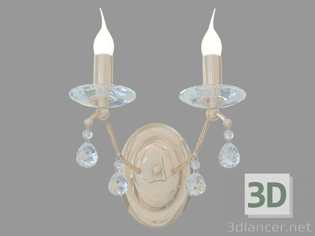 modello 3D Sconce Angelica (1063-2W) - anteprima