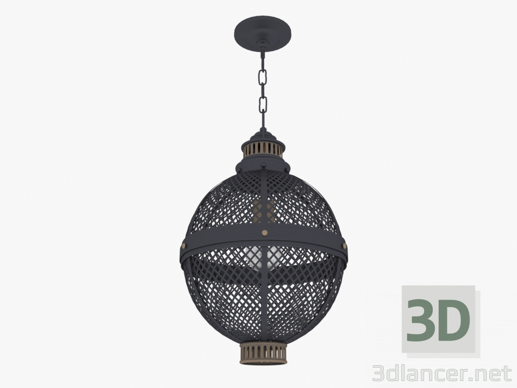 3d model Lámpara colgante Morrocan Std Bulb - vista previa