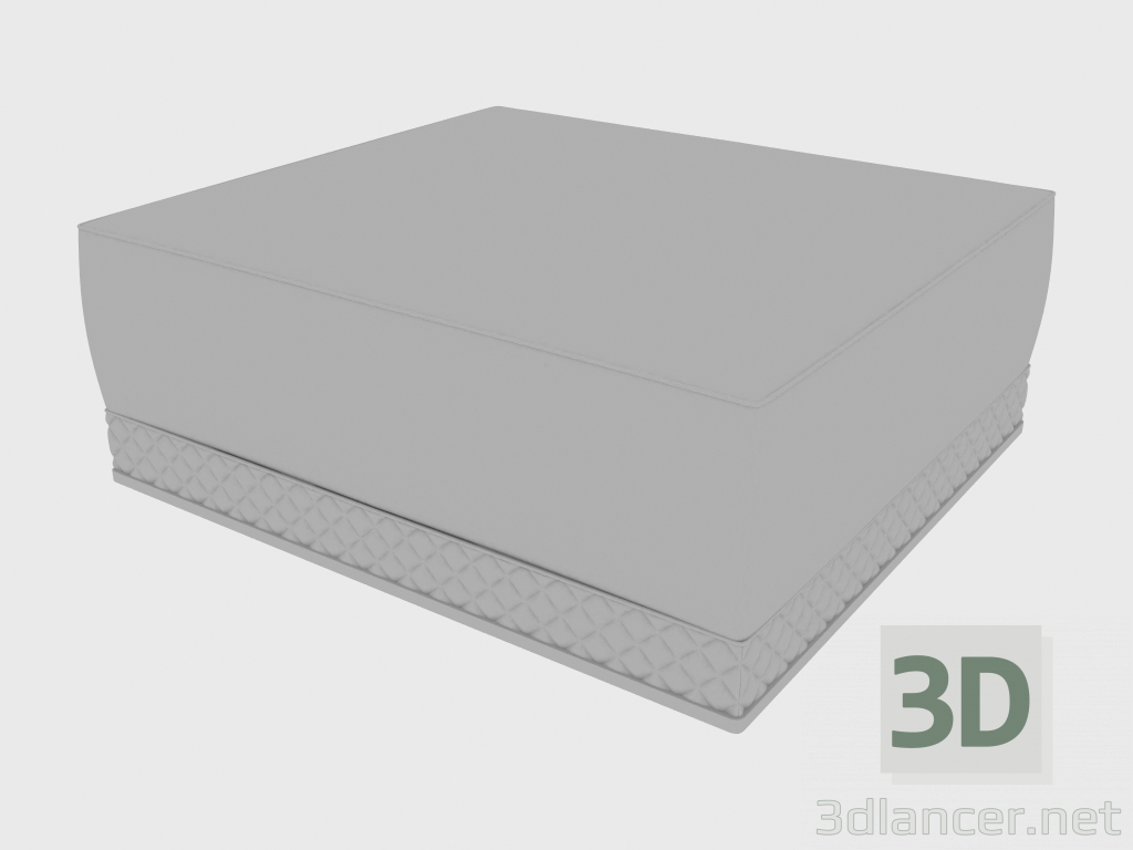 3d модель Пуф WELLES POUF (105x100xH40) – превью