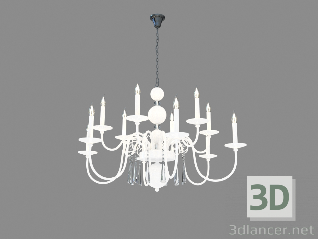 3d model Chandelier (32208C) - preview