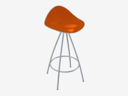 Chair (white orange h66)