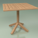 modello 3D Tavolo 001 (Teak) - anteprima