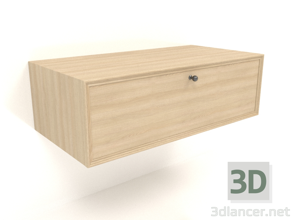 3d модель Тумба навесная TM 14 (800x400x250, wood white) – превью