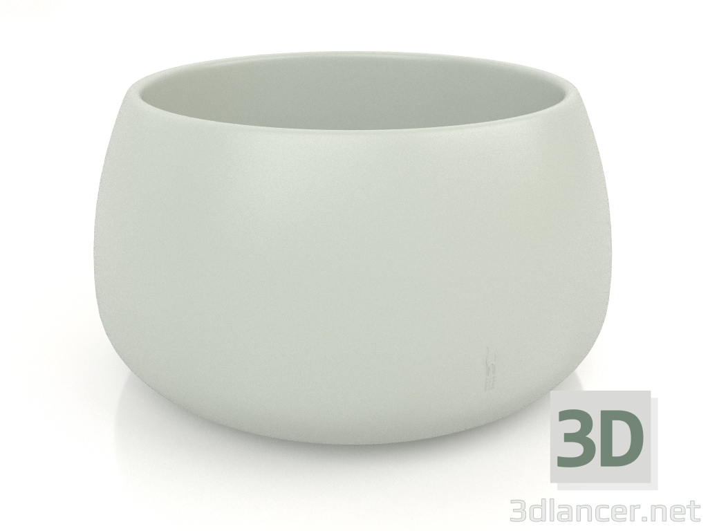 Modelo 3d Vaso 3 (cinza cimento) - preview