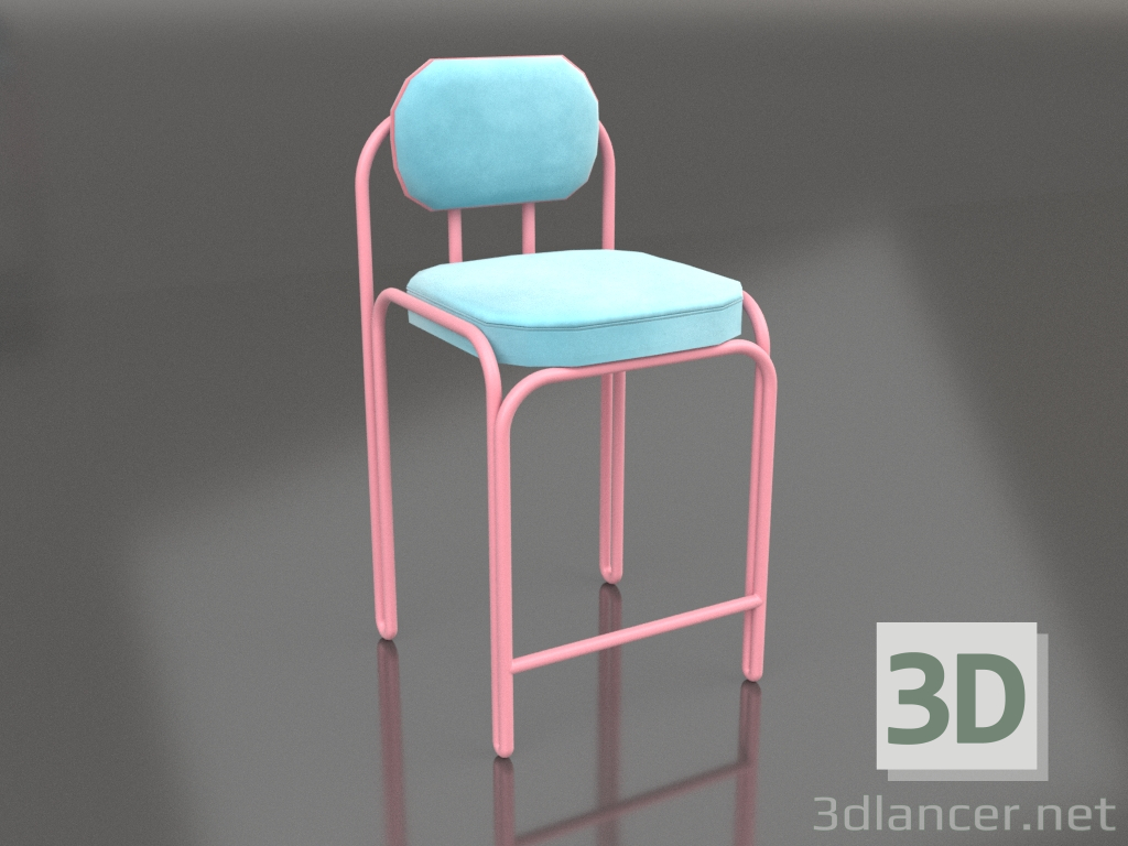 3D modeli Tyanuchka yarı bar sandalyesi (Hubba-Bubba) - önizleme