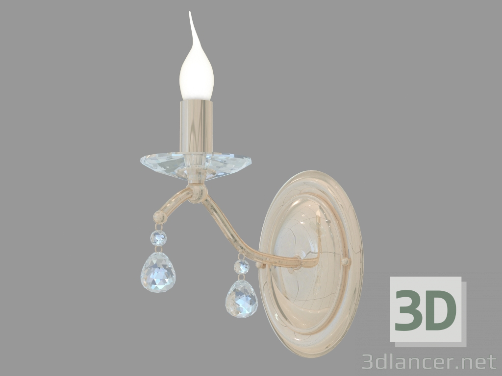 3d model Aplique de Angelica (1063-1W) - vista previa