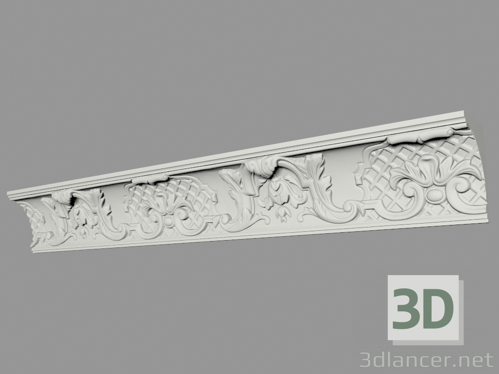 3d model Molded eaves (KF112) - preview