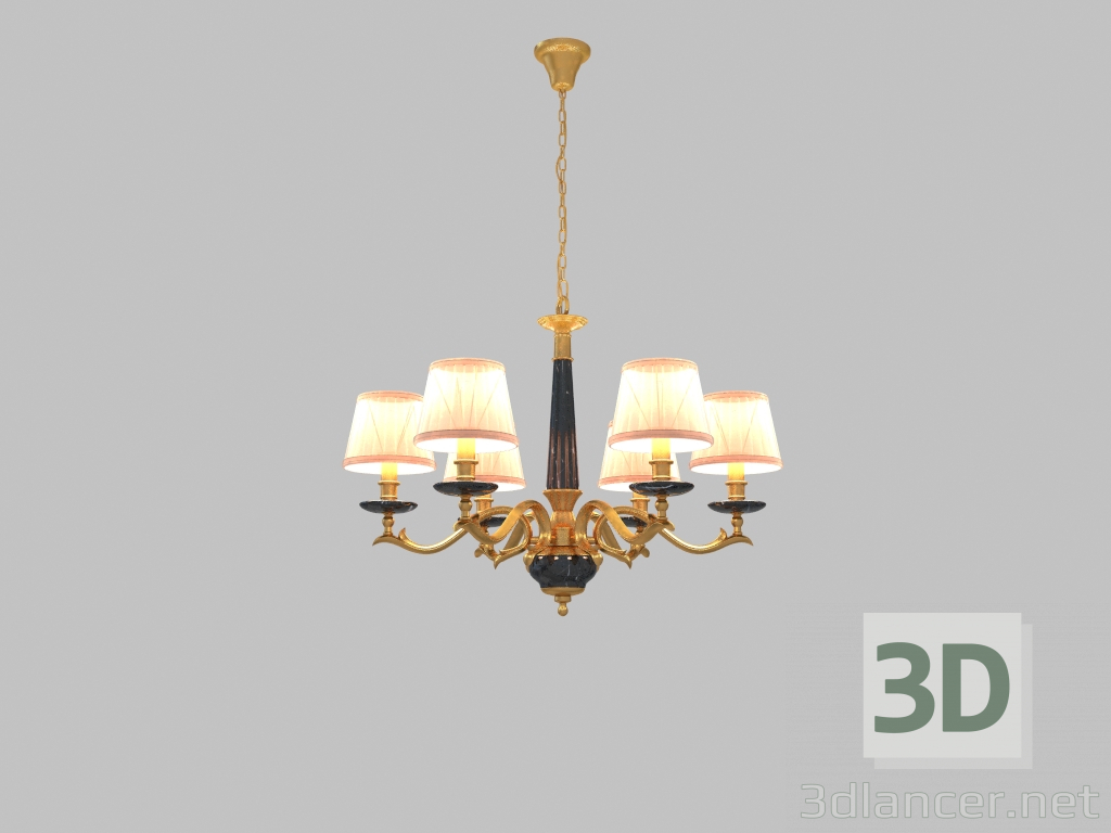 3d model Araña de luces (32406C) - vista previa