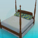 3d model Bed - preview