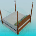 Modelo 3d Cama - preview