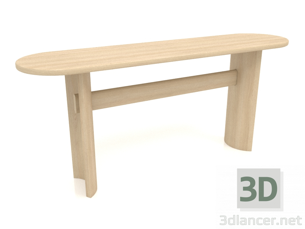 Modelo 3d Console KT 04 (1600x400x700, madeira branca) - preview