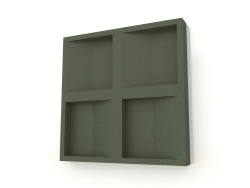 Pannello murale 3D CONCAVE (verde scuro)