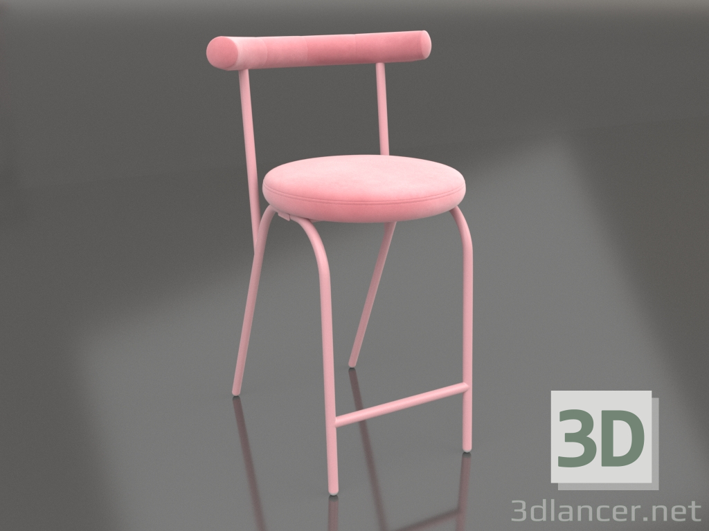 3D modeli Yarı bar sandalyesi Rohalyk (Zhwachka) - önizleme