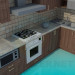 3d model Kitchen - preview