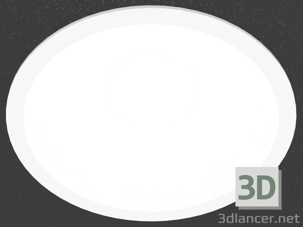 3d model Built-in LED light (DL18457_3000-White R Dim) - preview