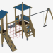 3D Modell Kinderspielanlage (KS1202) - Vorschau