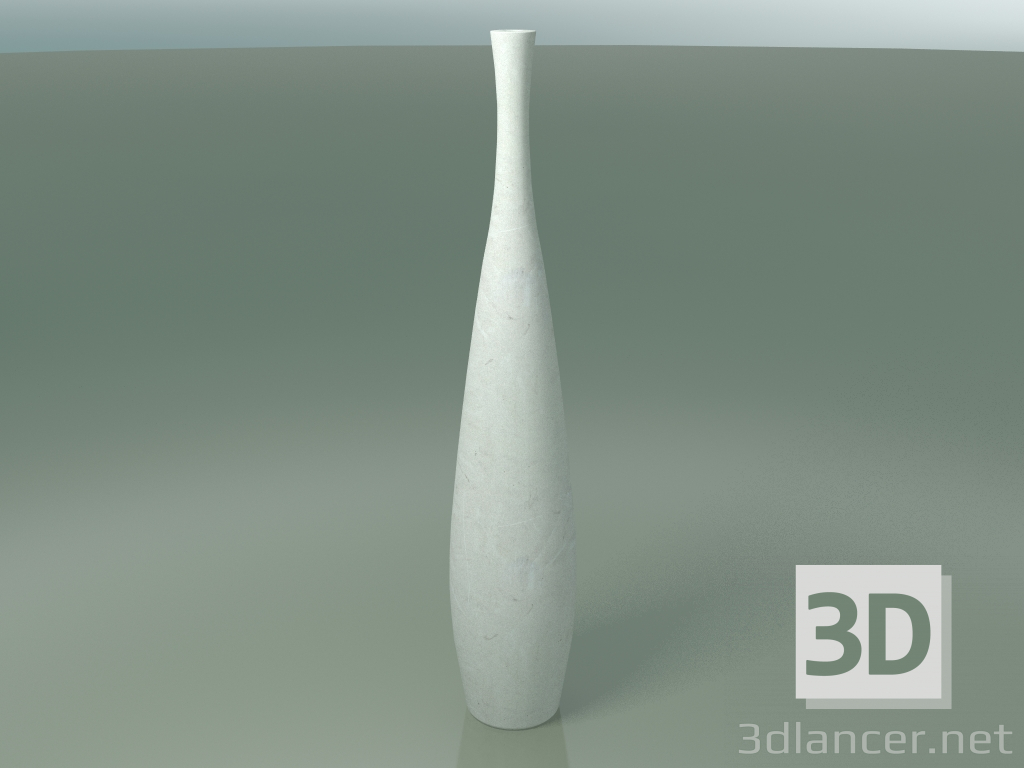 3d model Botella decorativa InOut (93, cerámica blanca) - vista previa