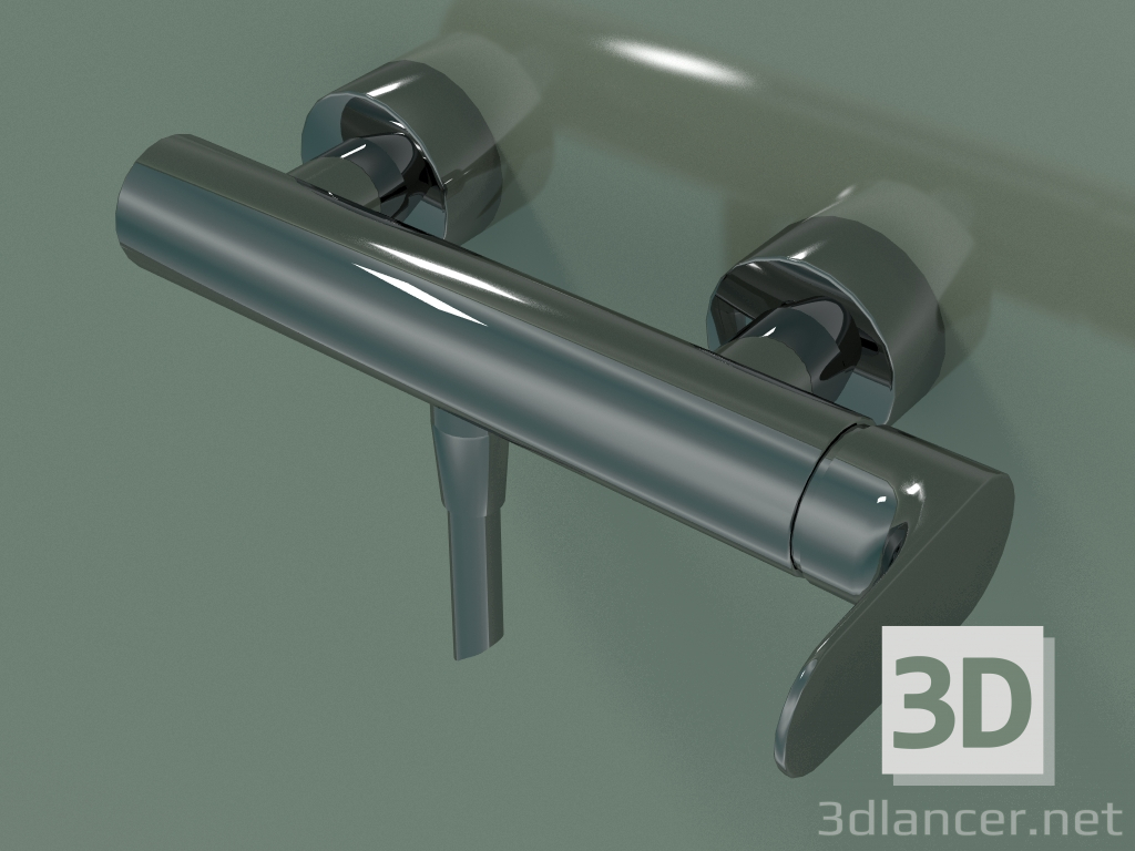 3d model Single lever shower mixer for exposed installation (34620330) - preview