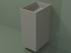 Lavabo sospeso (03UN16302, Clay C37, L 36, P 50, H 85 cm)