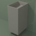 3d model Lavabo de pared (03UN16302, Clay C37, L 36, P 50, H 85 cm) - vista previa