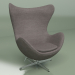 3d model Sillón Egg (gris oscuro) - vista previa