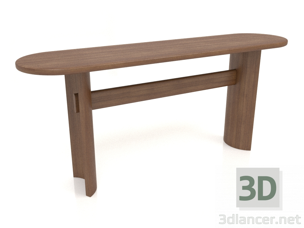 3D Modell Konsole KT 04 (1600x400x700, Holzbraun hell) - Vorschau