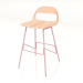 3d model Silla semi-bar Leina (Rosa claro) - vista previa