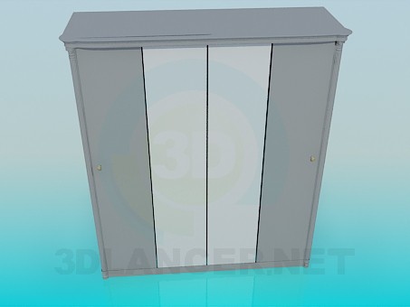 3D Modell Schrank - Vorschau